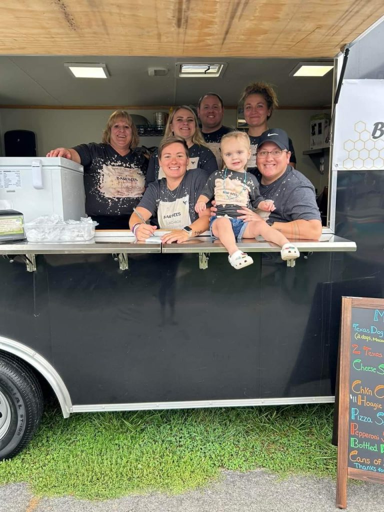 Bar-bee's Lunchbox family and crew.