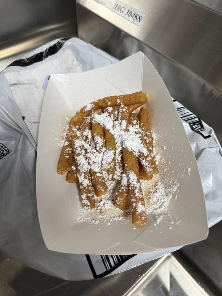 funnel cake fries