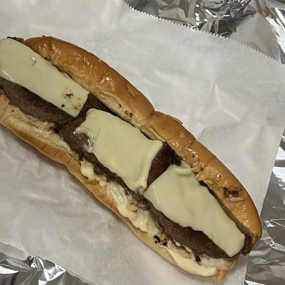 Cheese burger sub